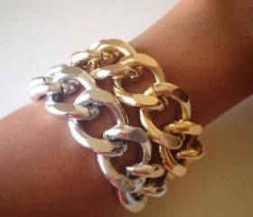 Oversize Chunky Chain Bracelet